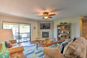 Bright Ruidoso Condo with Deck and Golf Course Views!